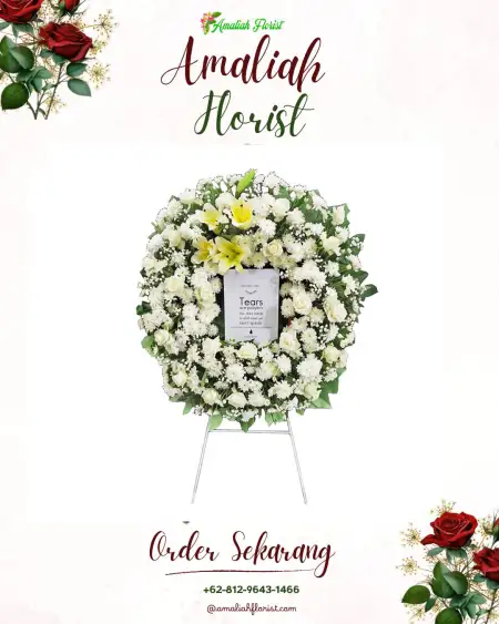 Krans Bunga Duka tempuran