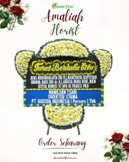 Papan Bunga Duka tempuran